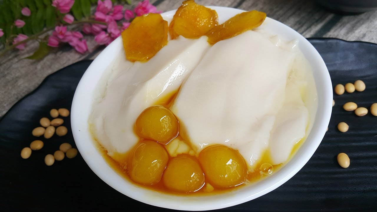 Hướng dẫn cách làm Tàu Hũ nước đường thơm lừng ngon sánh mịn đúng vi