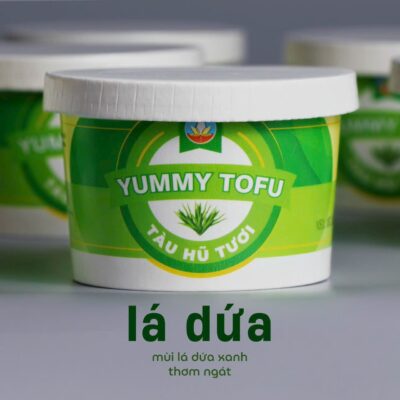 Tàu hũ tươi Yummy hương vị lá dứa 180 gram