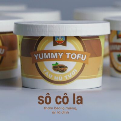 Tàu hũ tươi Yummy hương vị Socola 180 gram