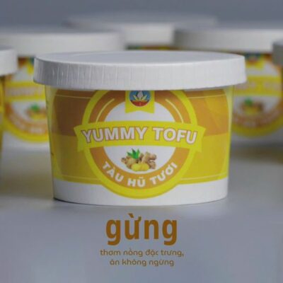 Tàu hũ tươi Yummy vị Gừng truyền thống 180 gram